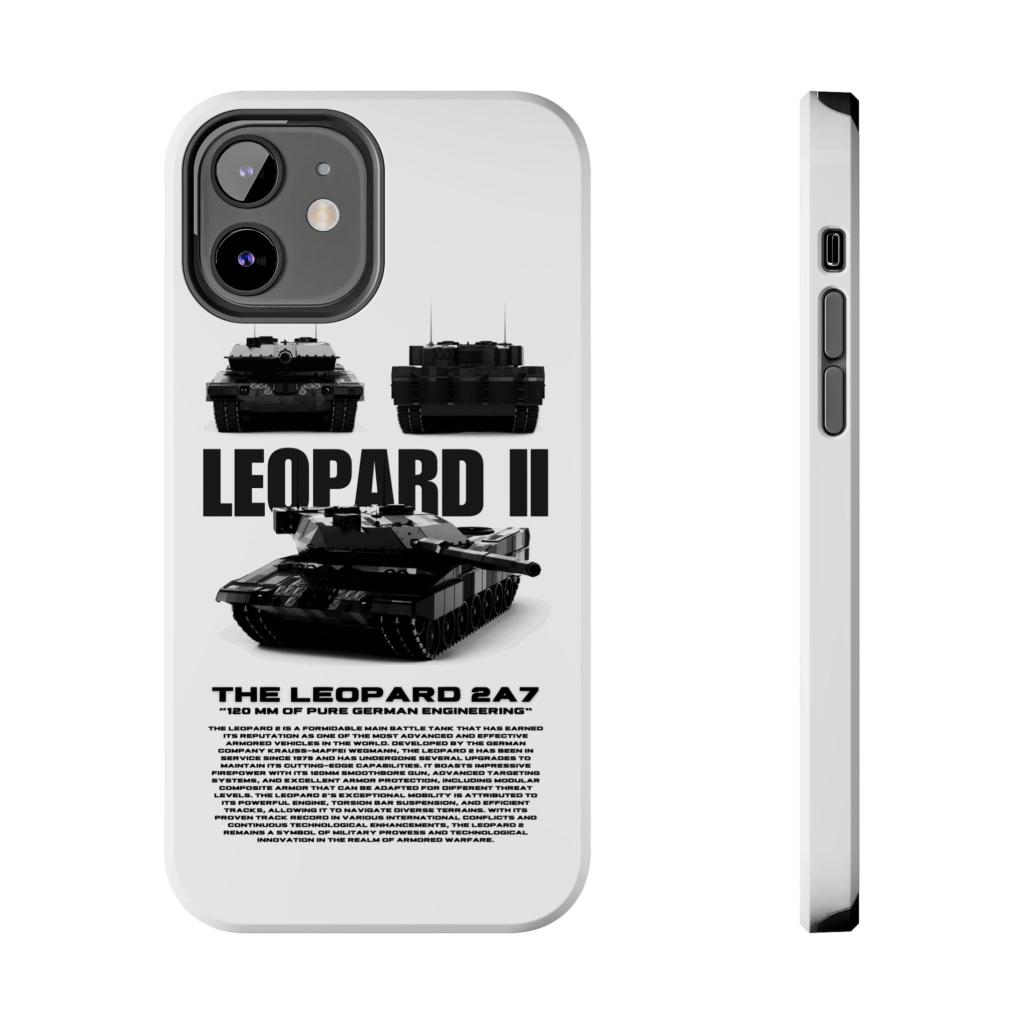 "120 MM" Hard Case