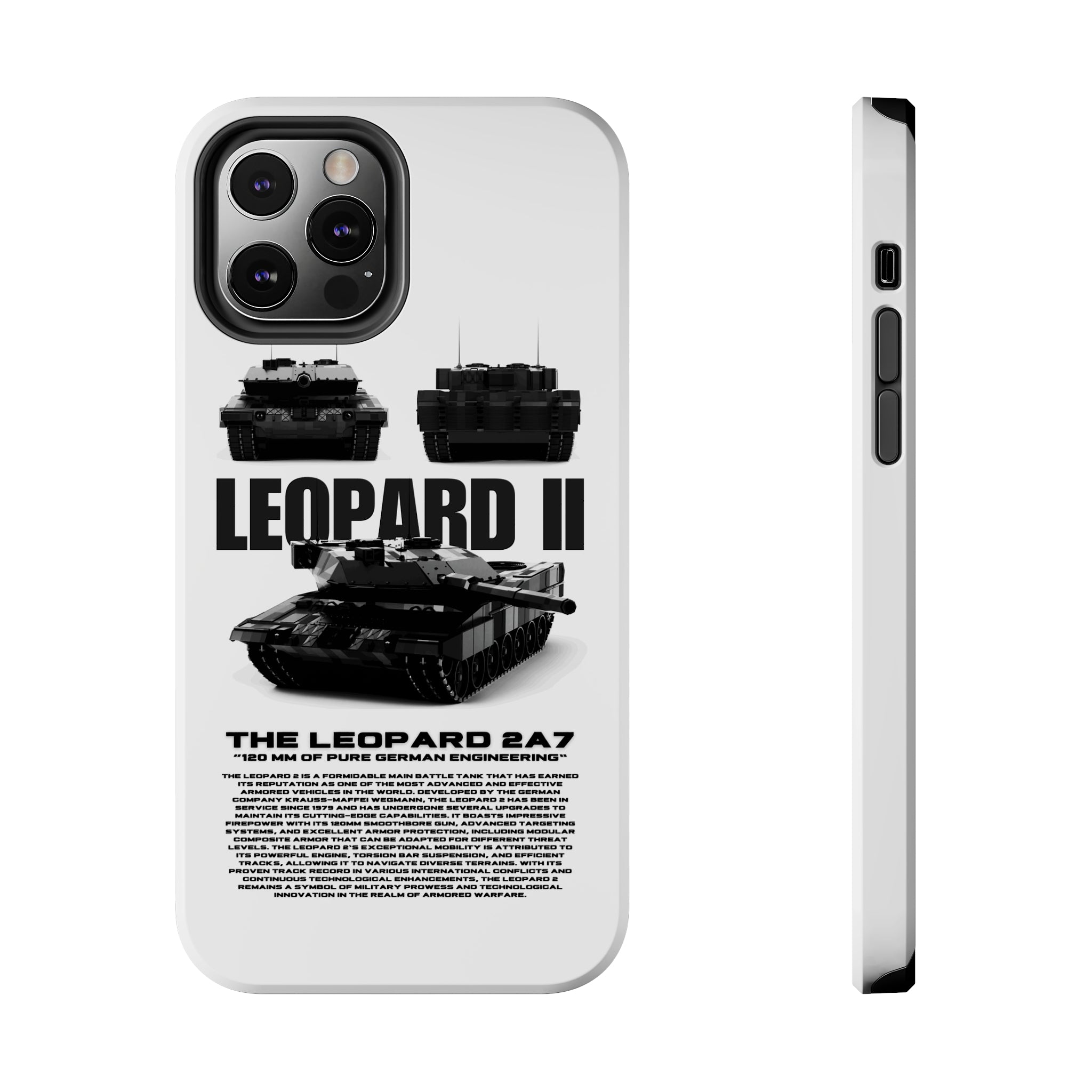 "120 MM" Hard Case